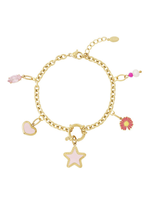 Armband mit verschiedenen Charms