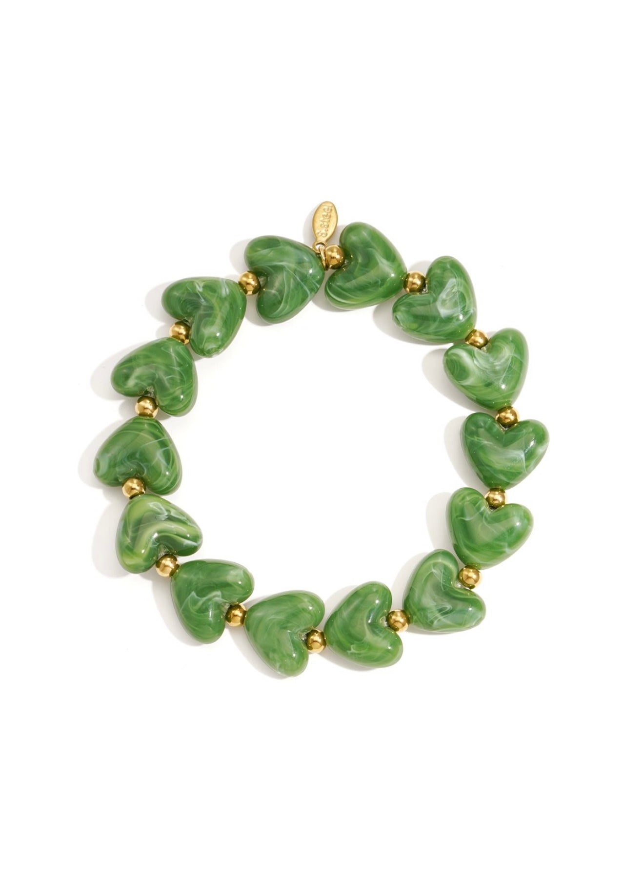 Herzperlen-Armband