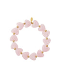 Herzperlen-Armband marble