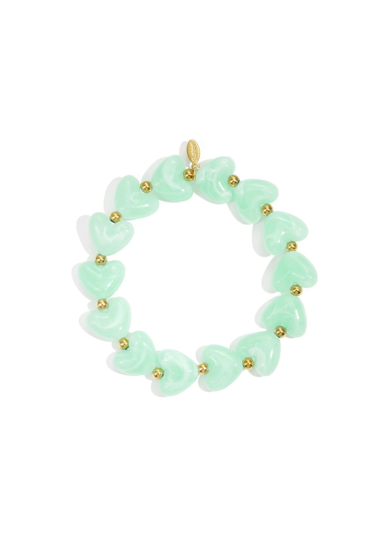 Herzperlen-Armband