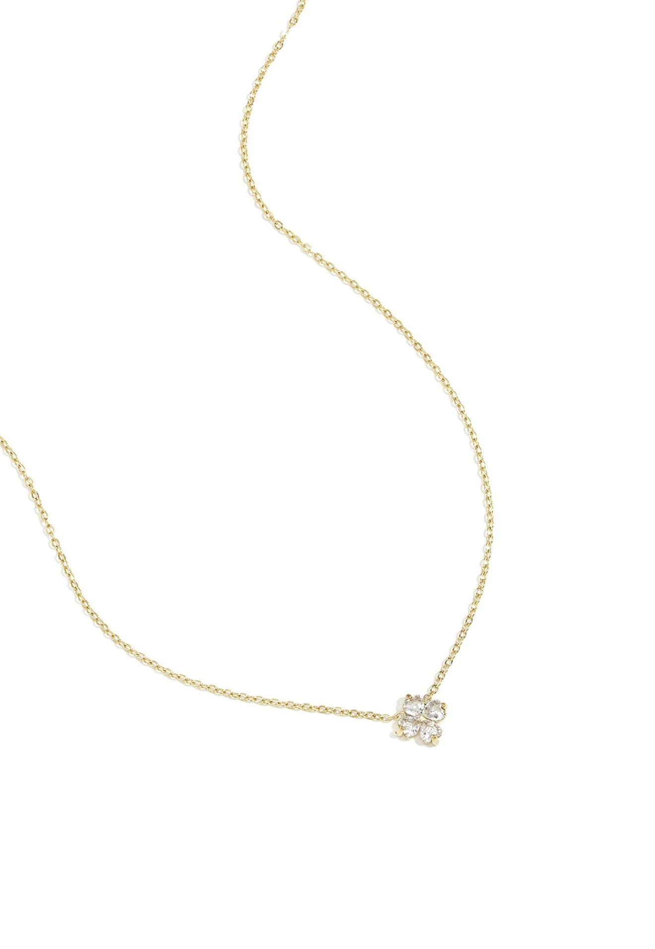 Feine Kette mit Steinchen