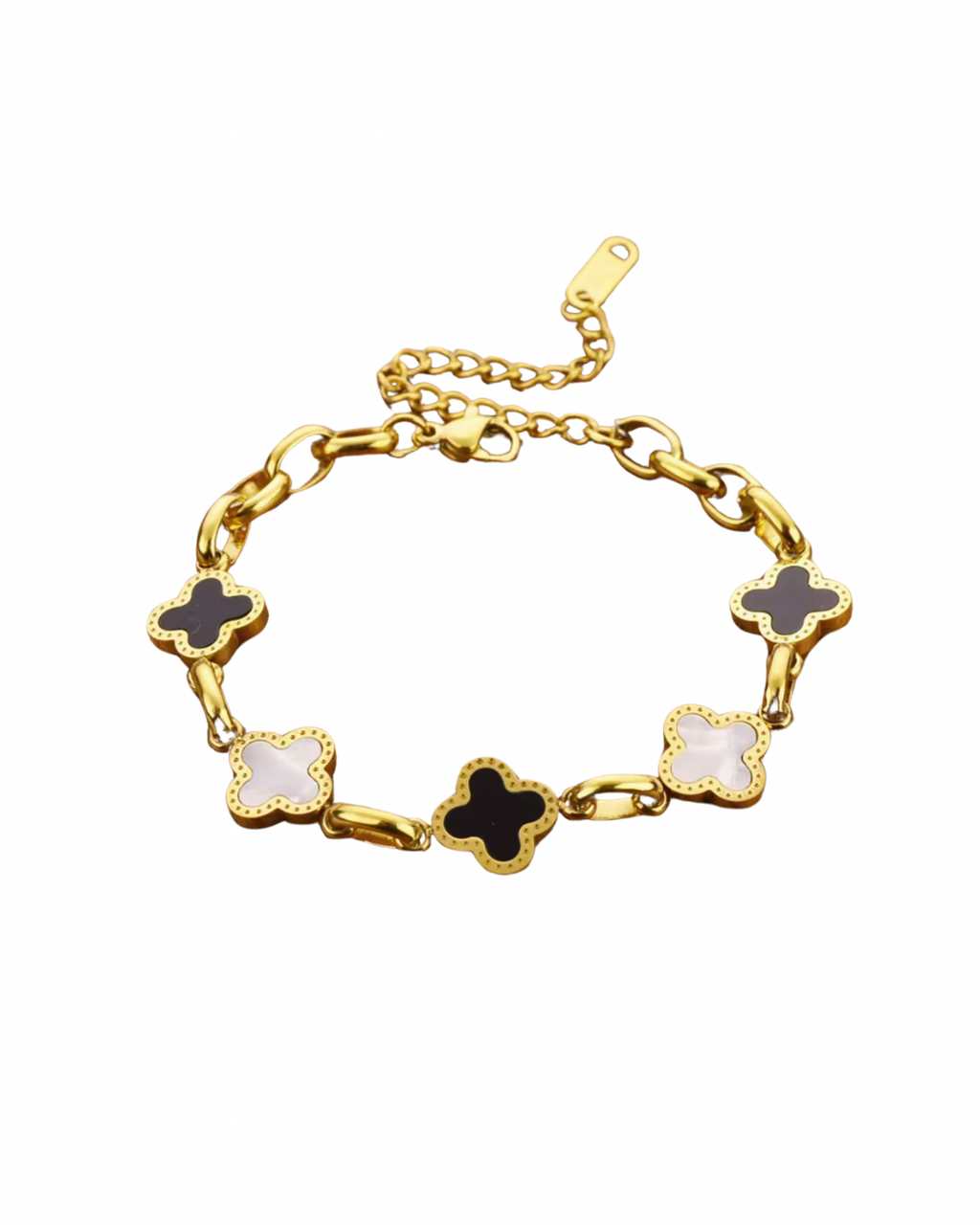 Clover Armband - 18k vergoldet